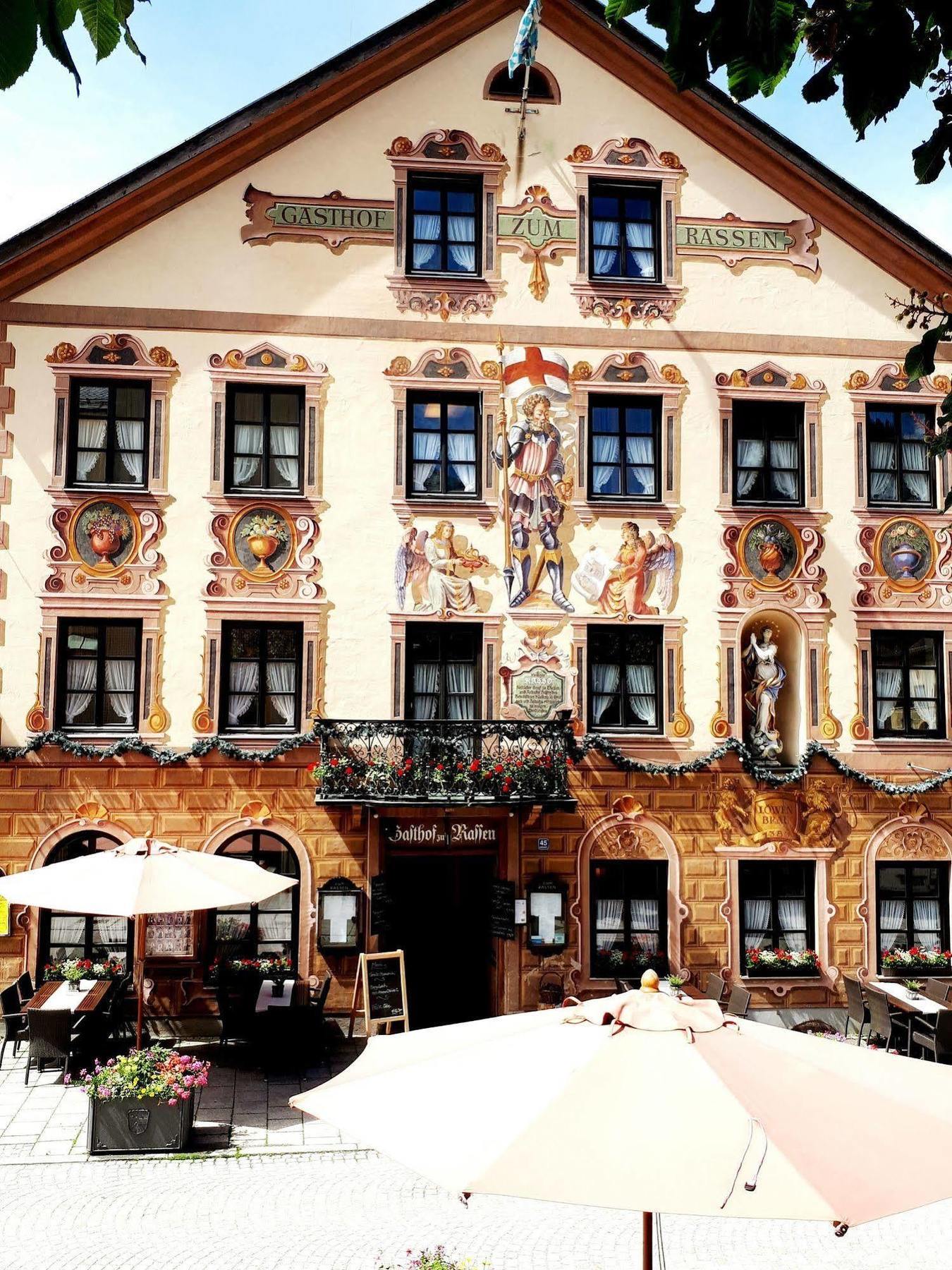 Gasthof Zum Rassen Garmisch-Partenkirchen Bagian luar foto
